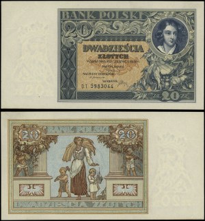 Polsko, 20 zlotých, 20.06.1931