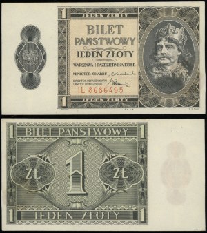 Polen, 1 Zloty, 1.10.1938