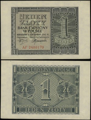 Polonia, 1 zloty, 1.08.1941