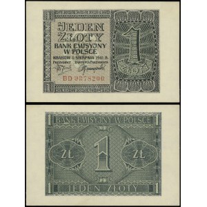 Polonia, 1 zloty, 1.08.1941
