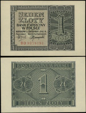 Poľsko, 1 zlotý, 1.08.1941