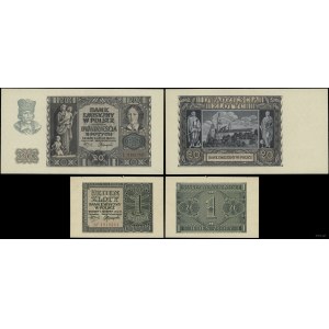 Pologne, série de 2 billets, 1940-1941