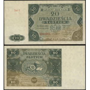 Polonia, 20 zloty, 15.07.1947