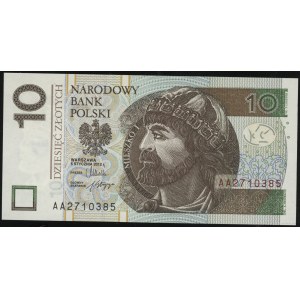 Polska, zestaw 3 banknotów, 5.01.2012