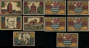 Pomerania, set of 5 vouchers, no date (1922)