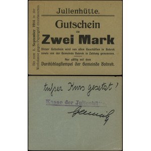Schlesien, 2 Mark, 1.09.1914