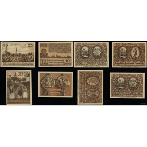 Sliezsko, sada: 10, 25, 50 a 75 fenigov, platná do 31.12.1922