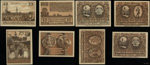 Slesia, set: 10, 25, 50 e 75 fenigs, valido fino al 31.12.1922