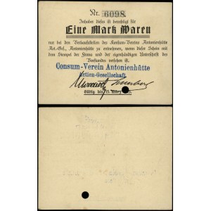 Schlesien, 1 Mark, gültig bis 15.03.1915