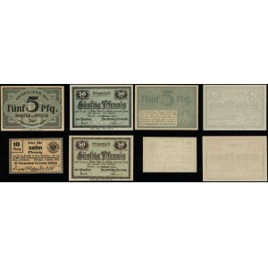 Wielkopolska, zestaw 4 bonów, 1917-1920