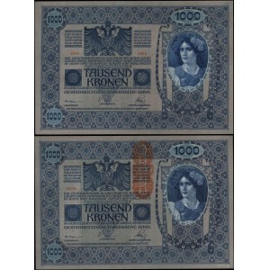 Rakúsko, 1 000 korún, 2.01.1902 (1919)
