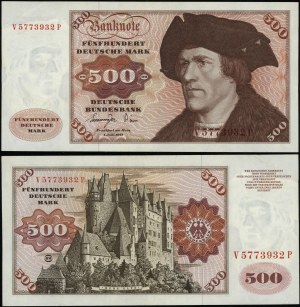Německo, 500 marek, 1.06.1977
