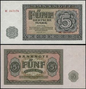 Deutschland, 5 Mark, 1955