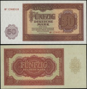 Německo, 50 marek, 1955