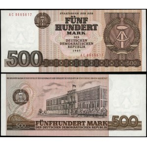 Deutschland, 500 Mark, 1985