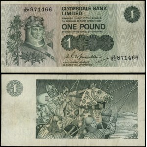 Scotland, £1, 31.01.1979