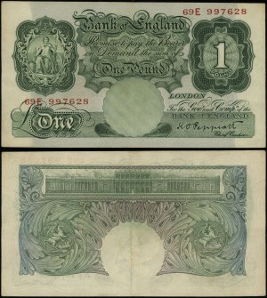 Wielka Brytania, 1 funt, 1934-1939