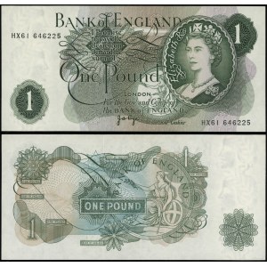 Wielka Brytania, 1 funt, 1970-1977