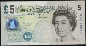United Kingdom, £5, 2002 (2004)