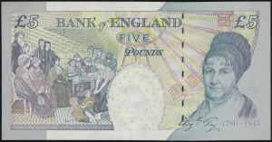 Wielka Brytania, 5 funtów, 2002 (2004)