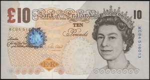 Spojené kráľovstvo, £10, 2015