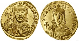 Bisanzio, solidus, 803-811, Costantinopoli