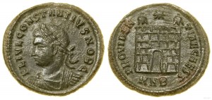 Roman Empire, follis, 325-326, Nicomedia