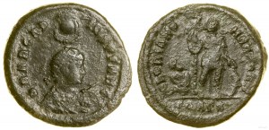 Roman Empire, bronze, 378-383, Constantinople