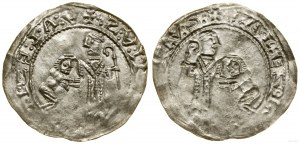 Polska, brakteat protekcyjny (absolucyjny), ok. 1113-1138, Kraków