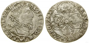 Pologne, six pence, 1626, Cracovie