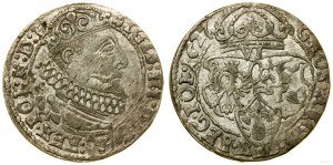 Poland, sixpence, 1627, Cracow