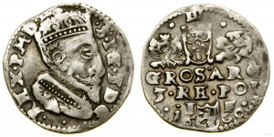 Polska, trojak, 1600, Lublin