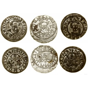 Poland, set of 3 shekels, 1625, 1626, 1627, Vilnius
