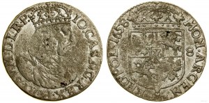 Poland, ort, 1658, Kraków