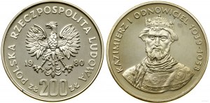 Polen, 200 Zloty, 1980, Warschau