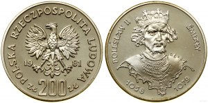 Poland, 200 zloty, 1981, Warsaw