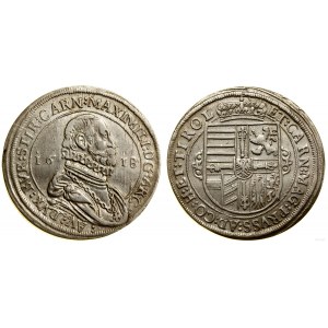 Austria, thaler, 1618, Hall