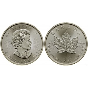 Kanada, 5 dolarów, 2021, Ottawa