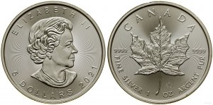 Kanada, 5 dolárov, 2021, Ottawa