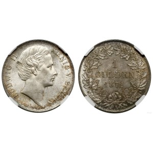 Niemcy, gulden, 1871, Monachium