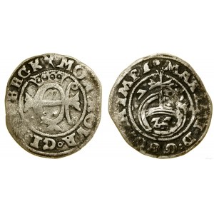 Allemagne, penny (1/24 thaler), 1573, Einbeck