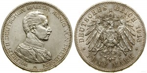 Allemagne, 5 marks, 1913 A, Berlin