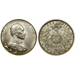Allemagne, 2 marks, 1913 A, Berlin