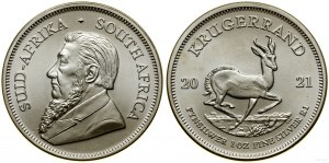 Republika Południowej Afryki, 1 krugerrand, 2021, Pretoria