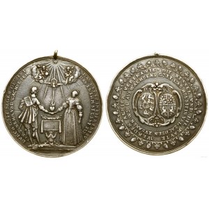 Germany, medal to commemorate the wedding of Prince Frederick III to Maria Elisabeth, 1630