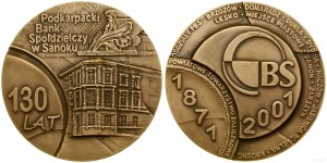 Poland, 130 years of the Podkarpackie Cooperative Bank, 2001, Warsaw
