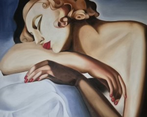 TAMARA LEMPICKA (AFTER) - DRAMING WOMEN