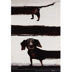 Richard KAJA (1962-2019), Theatre Tension lädt ein zu einer nächtlichen Wiederholung von Ausschnitten aus Kuriositäten des Weltkinos mit Hunden aller Art in der Hauptrolle. Akt I, Dackel, 2017