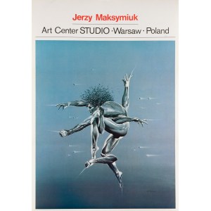 navrhl Wojciech SIUDMAK (nar. 1942), Jerzy Maksymiuk, Art Center Studio-Waršava-Polsko, 1990