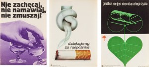 Zestaw plakatów o tematyce zdrowotnej